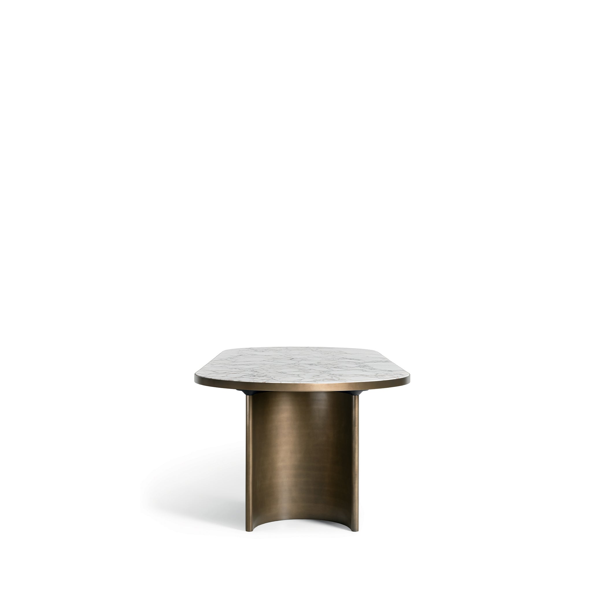 Metal and Marble dining table, design by Iganzio Gardella | Molteni&C ...